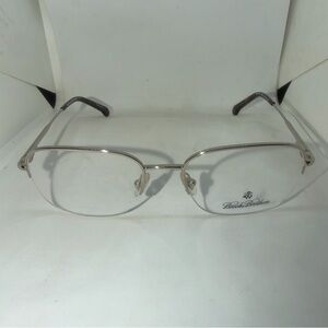 Brooks Brothers Silver Eyeglasses